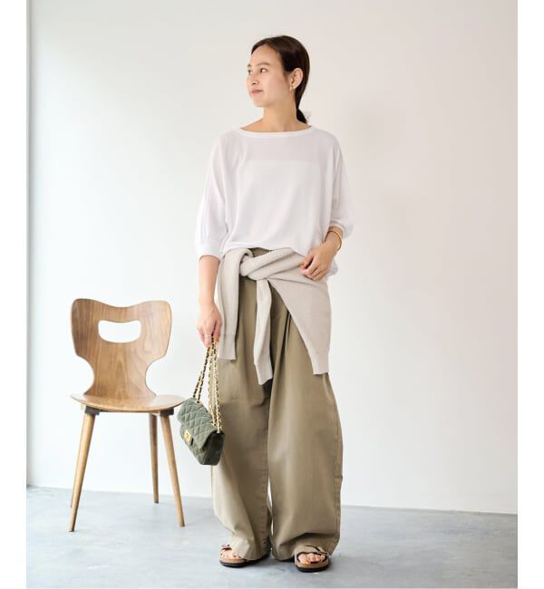 FRAMeWORK「≪予約≫SLOUCHY LIGHT CHINO パンツ」|チノ|