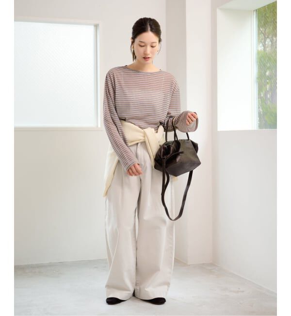 FRAMeWORK「≪予約≫SLOUCHY LIGHT CHINO パンツ」|チノ|