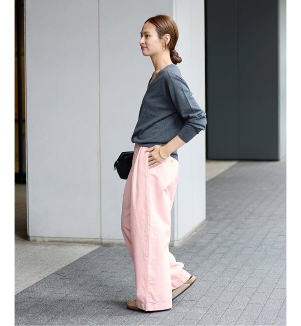 FRAMeWORK「≪予約≫SLOUCHY LIGHT CHINO パンツ」|チノ|