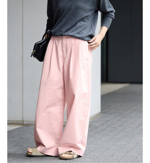 FRAMeWORK「≪予約≫SLOUCHY LIGHT CHINO パンツ」|チノ|
