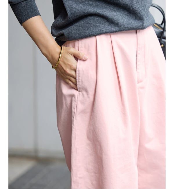 FRAMeWORK「≪予約≫SLOUCHY LIGHT CHINO パンツ」|チノ|