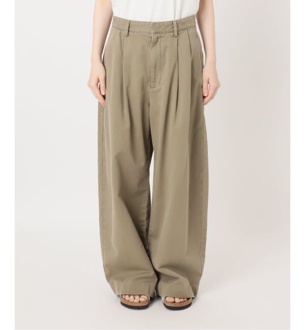 FRAMeWORK「≪予約≫SLOUCHY LIGHT CHINO パンツ」|チノ|