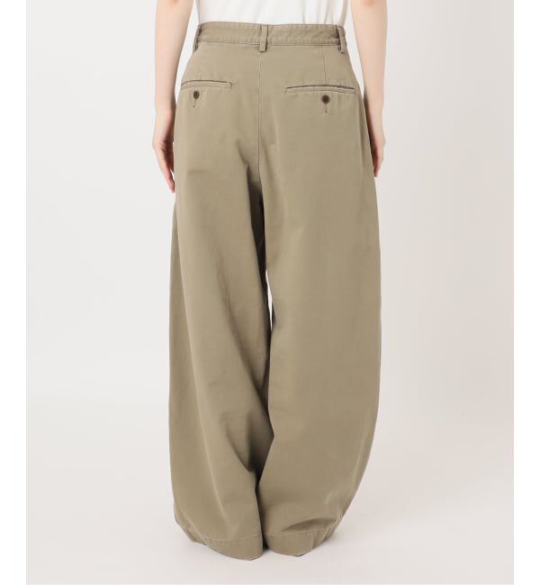 FRAMeWORK「≪予約≫SLOUCHY LIGHT CHINO パンツ」|チノ|