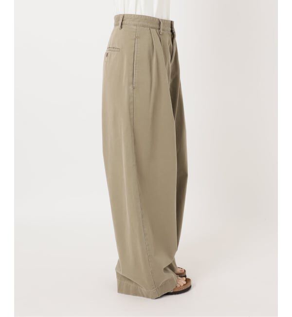 FRAMeWORK「≪予約≫SLOUCHY LIGHT CHINO パンツ」|チノ|