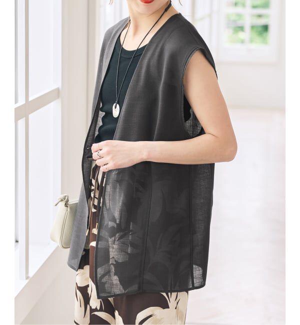 Spick and Span「シアーカラミVカラージレ」|その他|グレー
