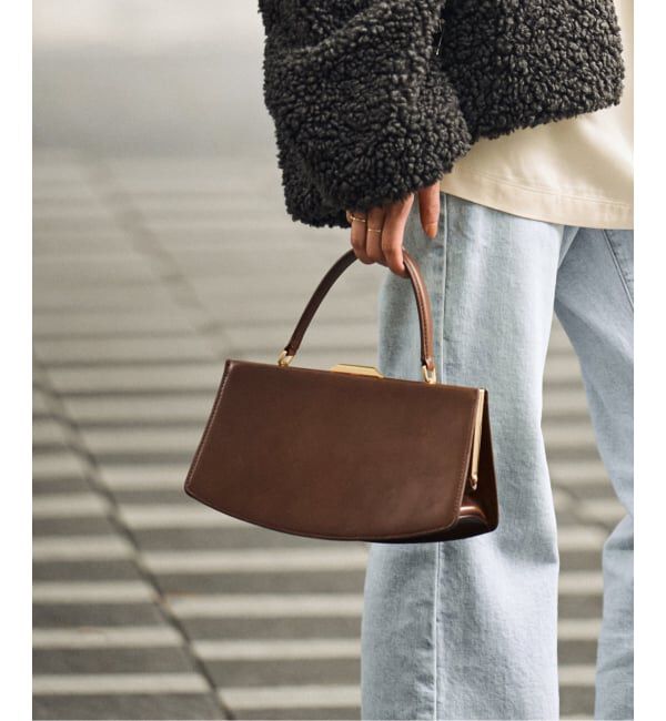 NOBLE「《予約》ATELIER DE LUMEN/ルーメン LUNE FORME TOTE BAG」|ハンドバッグ|ブラウン