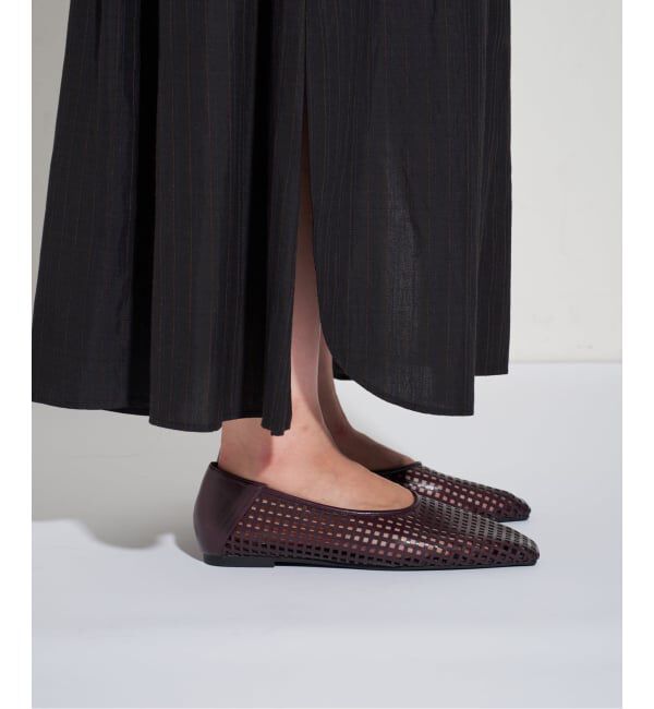 GRISE「GRISE スクエア LATTICE CUT フラット」|その他|