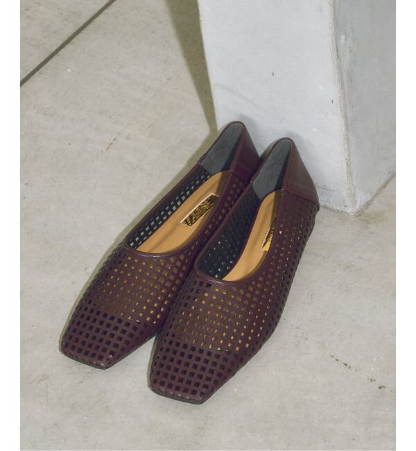 GRISE「GRISE スクエア LATTICE CUT フラット」|その他|