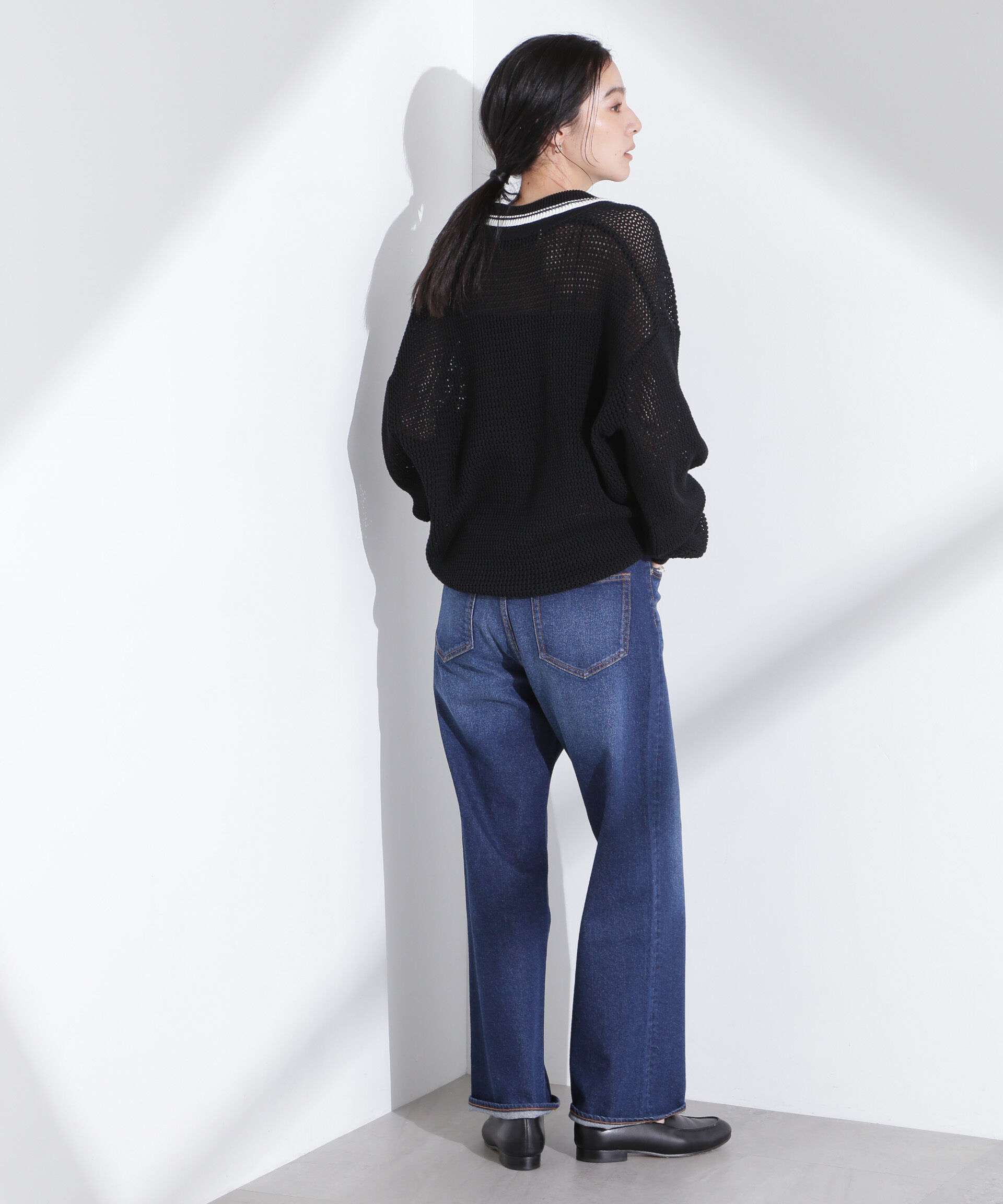 NANO universe「「MC」&rdquo;TIMELESS WARDROBE&rdquo;ストレートフィットデニム」|チノ|