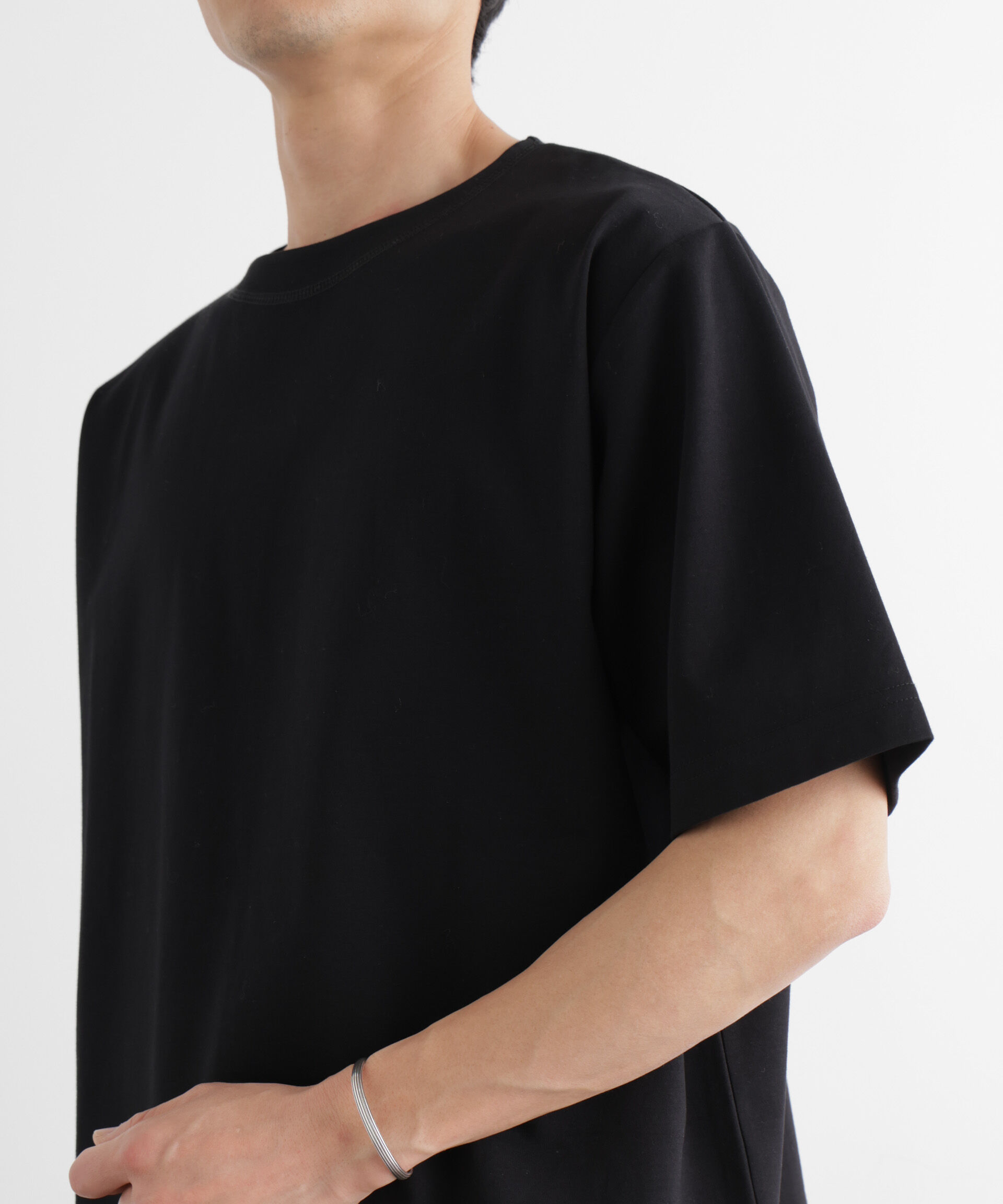 NANO universe「モクロディ ボートネック Tシャツ」|Tシャツ・カットソー|