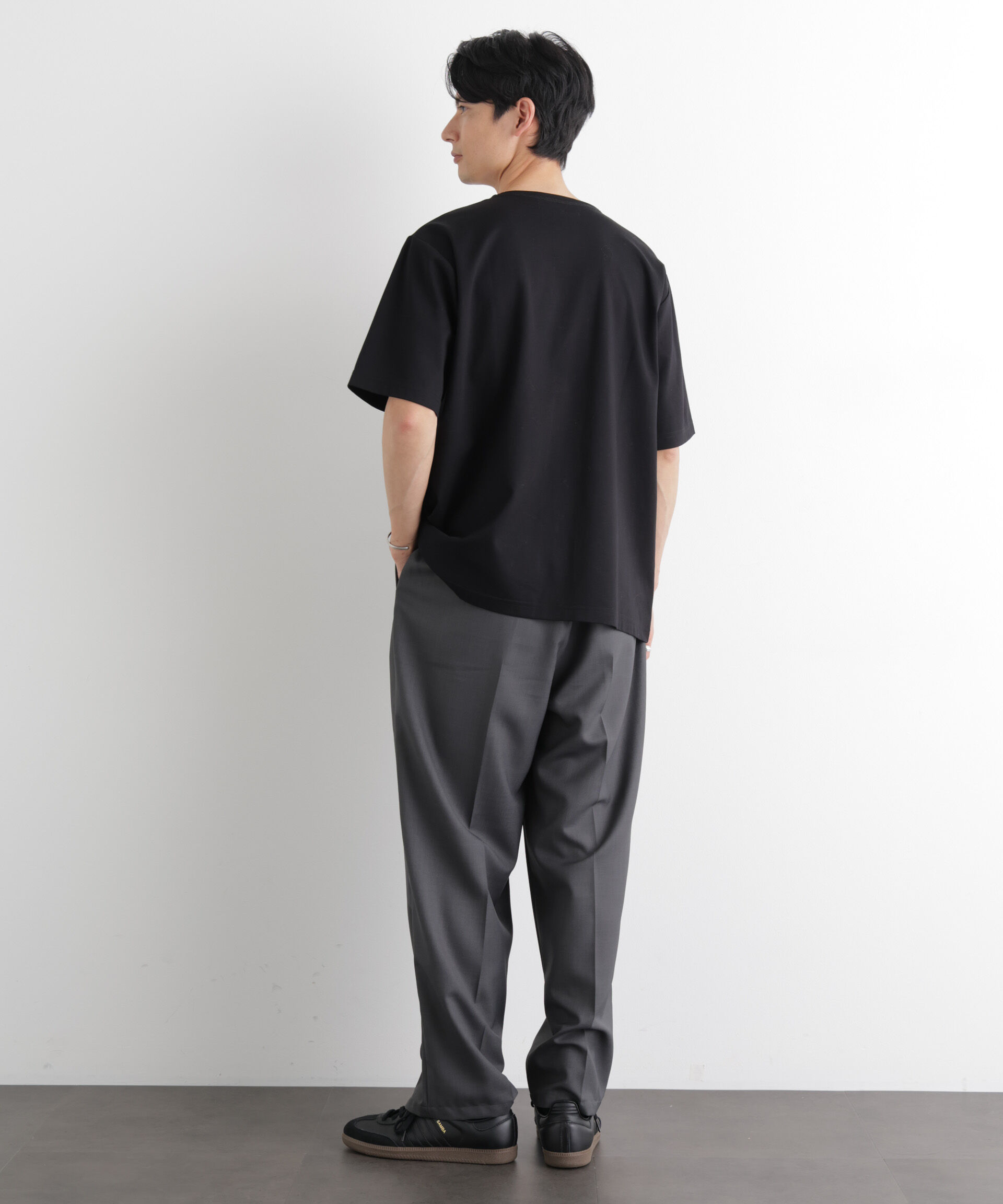 NANO universe「モクロディ ボートネック Tシャツ」|Tシャツ・カットソー|