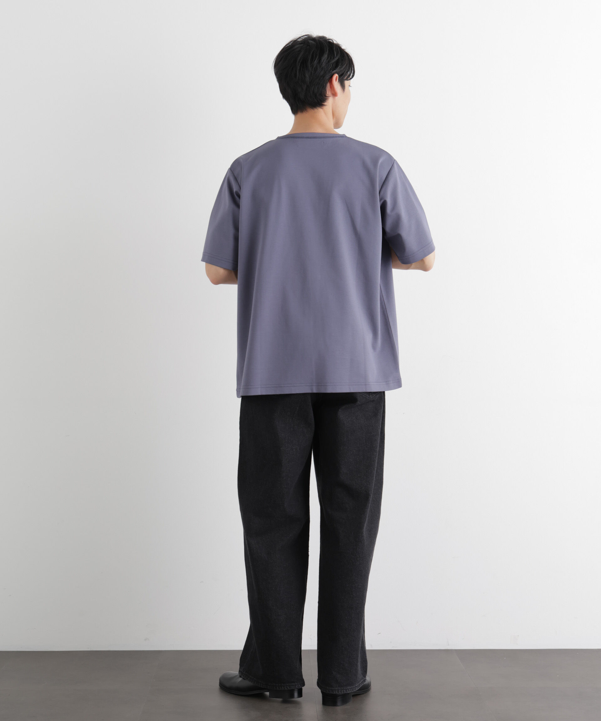 NANO universe「モクロディ ボートネック Tシャツ」|Tシャツ・カットソー|