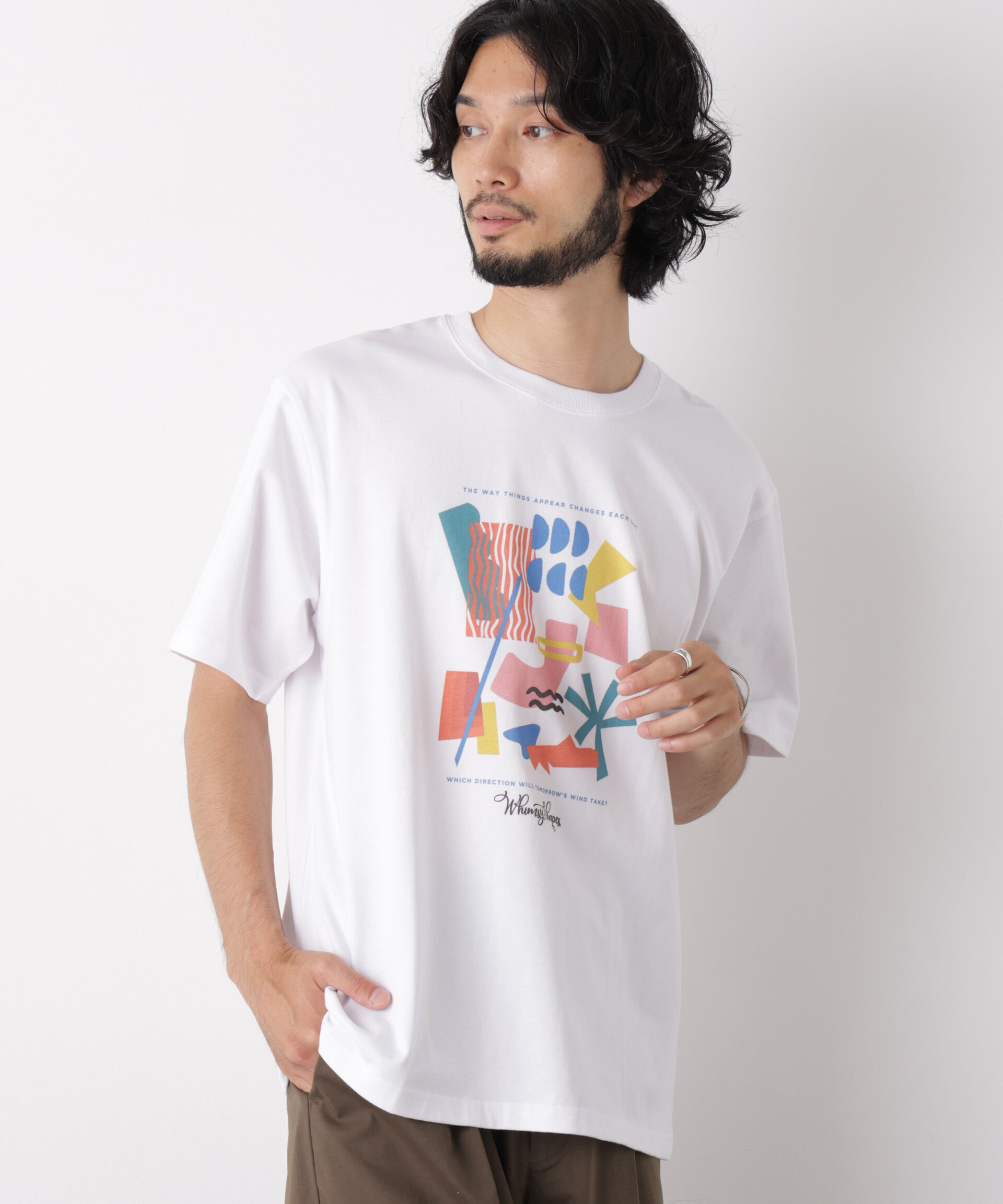 NANO universe「ORIGINAL GALLERY Tシャツ 半袖 3」|Tシャツ・カットソー|