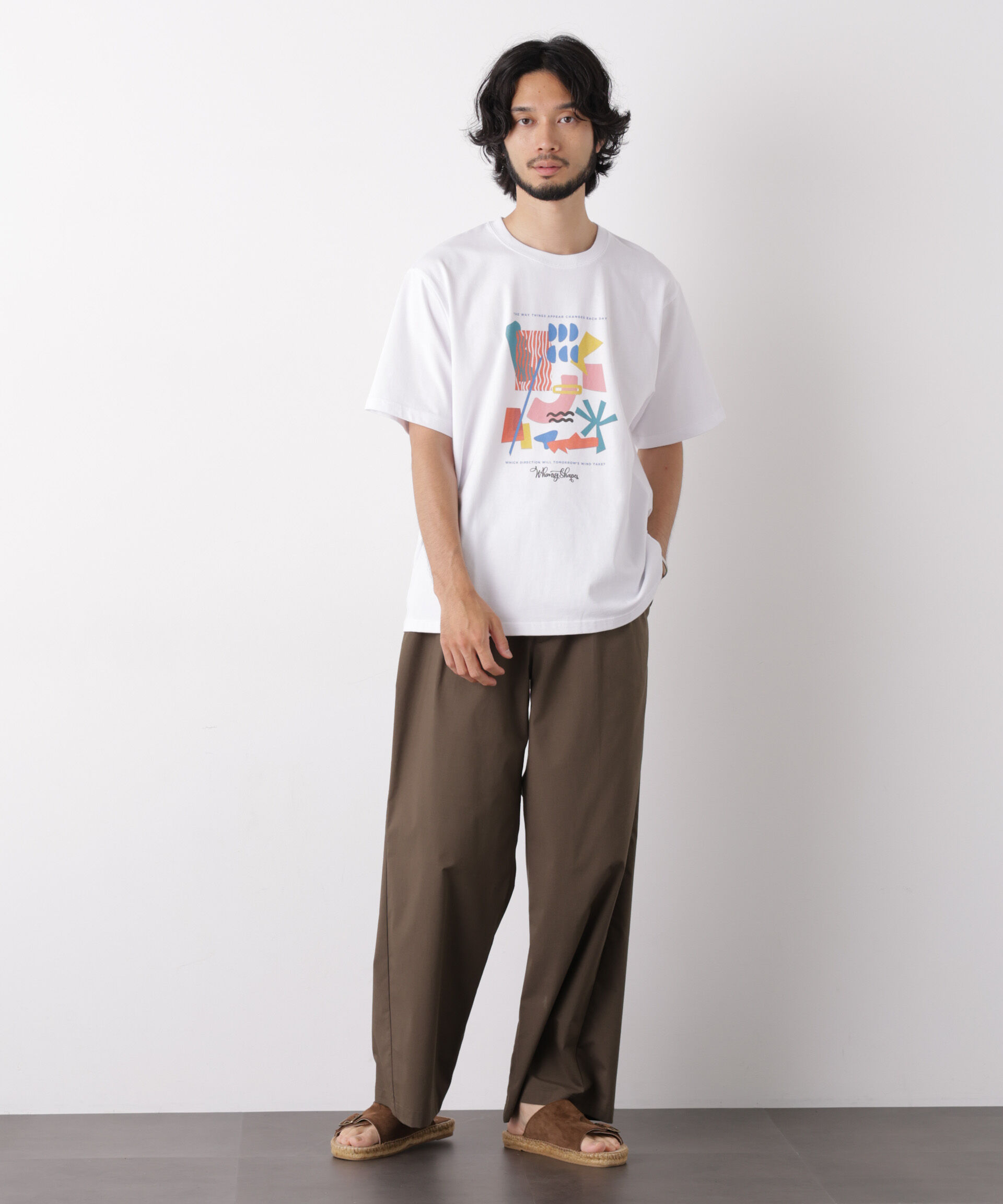 NANO universe「ORIGINAL GALLERY Tシャツ 半袖 3」|Tシャツ・カットソー|