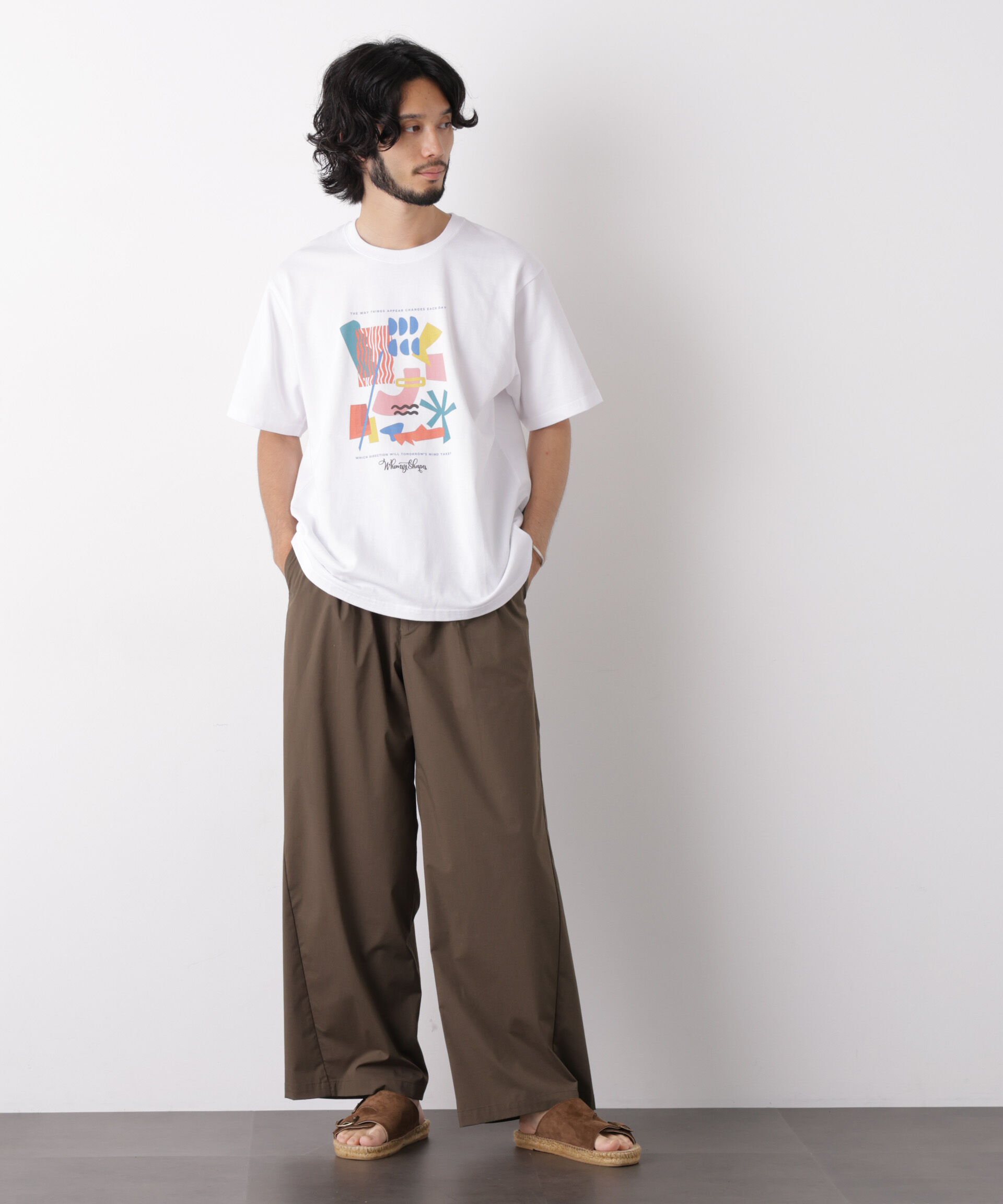 NANO universe「ORIGINAL GALLERY Tシャツ 半袖 3」|Tシャツ・カットソー|