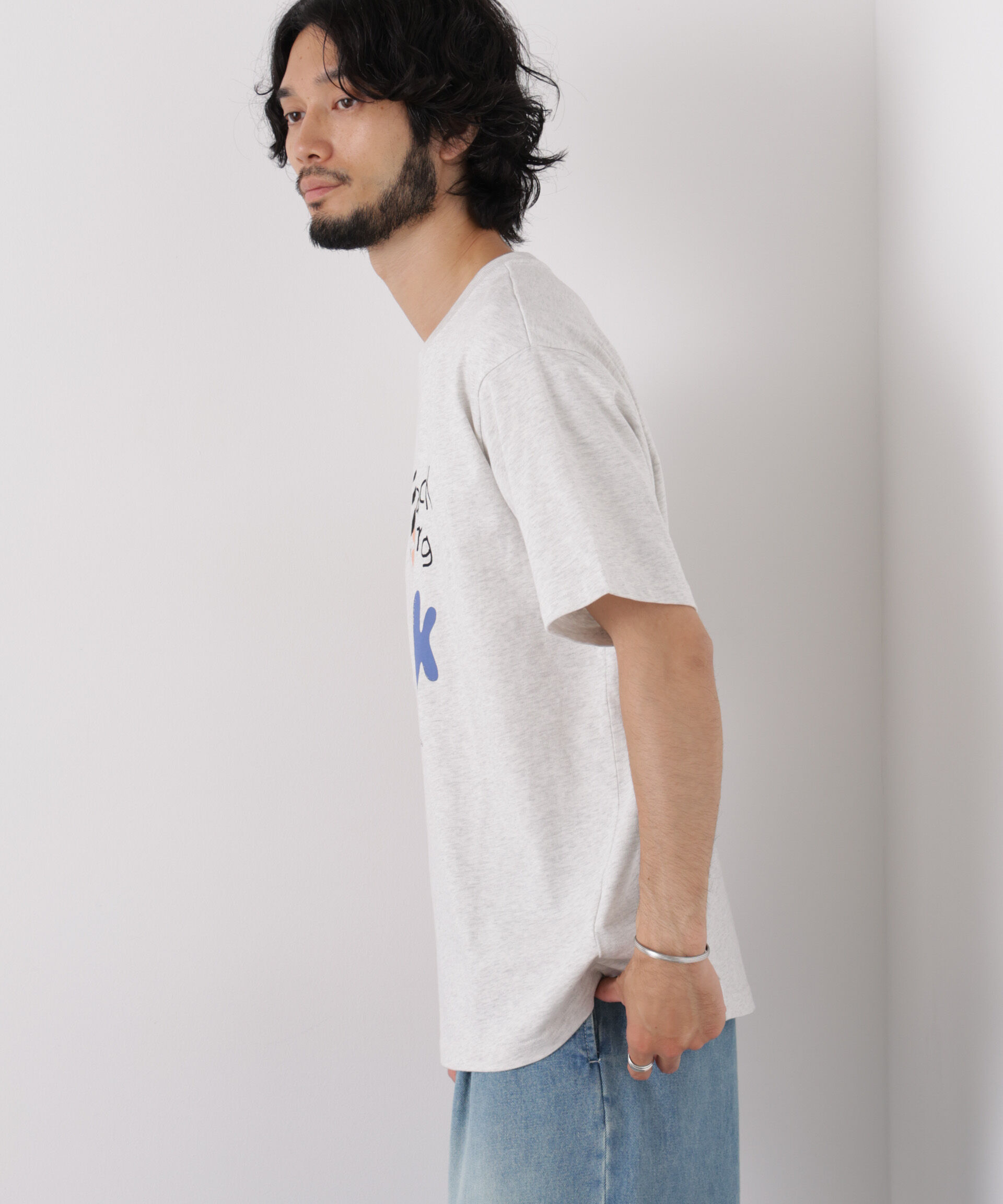 NANO universe「ORIGINAL GALLERY Tシャツ 半袖 3」|Tシャツ・カットソー|