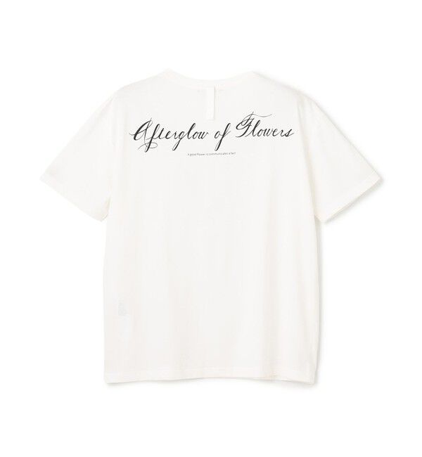 BEIGE,「【洗える】CAMPANULA / メッセージプリントTシャツ」|Tシャツ・カットソー|