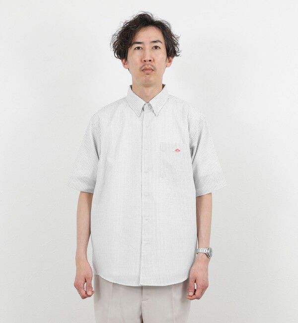 NOLLEY'S goodman「【DANTON/ダントン】DOT BUTTON B.D. SHIRT SS 26SS（DT-B0337 POD）」|シャツ・ブラウス|