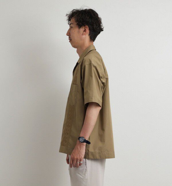 NOLLEY'S goodman「クジラ刺繍 キューバシャツ 26SS」|シャツ・ブラウス|