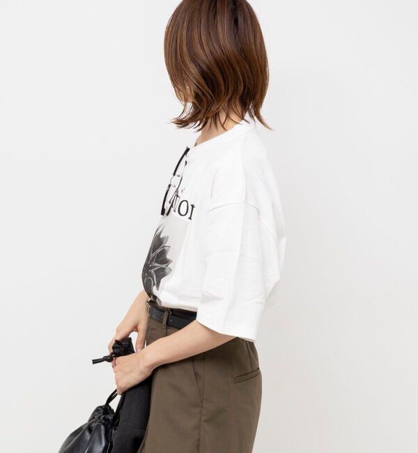 Rie Miller「【一部WEB限定色アイテム】【karl blossfeldt】プラントフォトＴシャツ」|Tシャツ・カットソー|