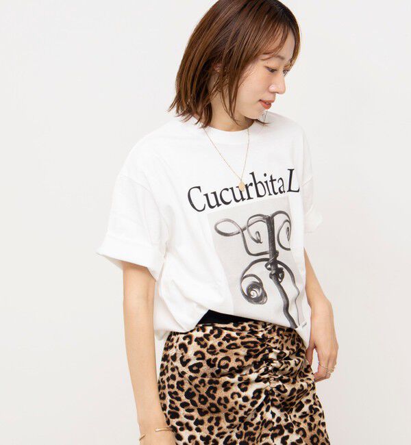 Rie Miller「【一部WEB限定色アイテム】【karl blossfeldt】プラントフォトＴシャツ」|Tシャツ・カットソー|