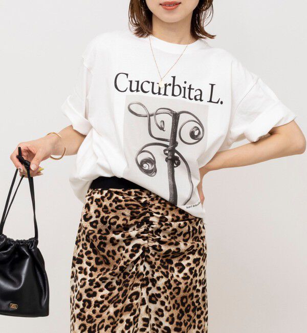 Rie Miller「【一部WEB限定色アイテム】【karl blossfeldt】プラントフォトＴシャツ」|Tシャツ・カットソー|