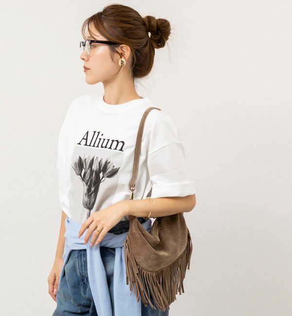Rie Miller「【一部WEB限定色アイテム】【karl blossfeldt】プラントフォトＴシャツ」|Tシャツ・カットソー|