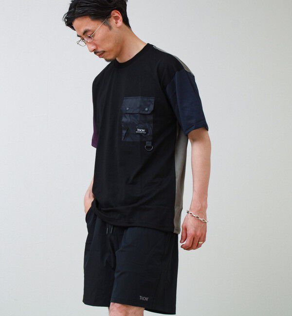 GLOSTER「【TAION / タイオン】MOUNTAION FRAP POCKET T-SH」|Tシャツ・カットソー|