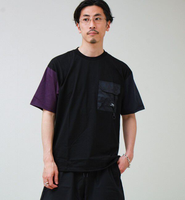 GLOSTER「【TAION / タイオン】MOUNTAION FRAP POCKET T-SH」|Tシャツ・カットソー|
