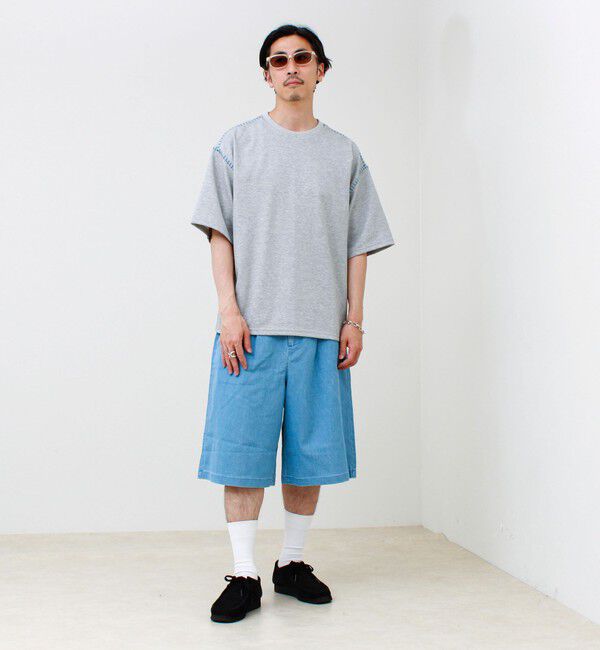 GLOSTER「【セットアップ対応】メッシュデニムバギーショーツ」|その他|