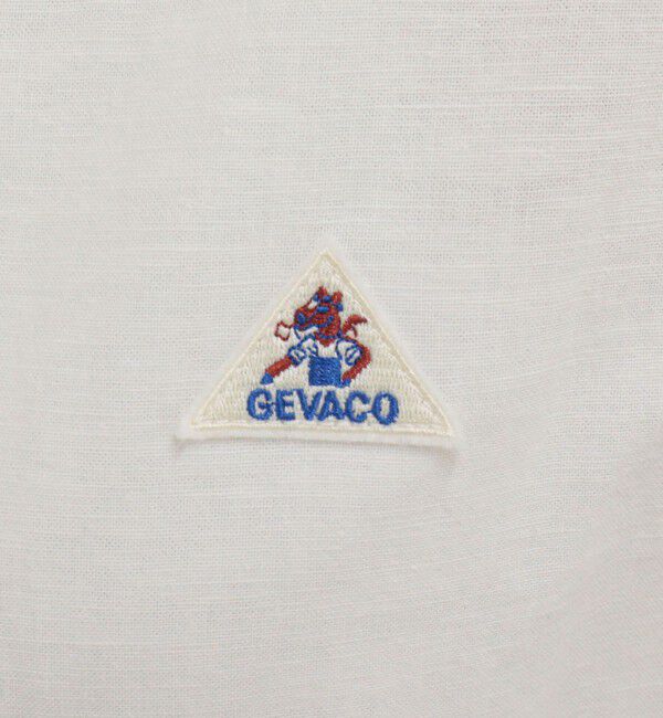 fredy emue「【GEVACO/ゲバコ】バンドカラーフレンチスリーブシャツ」|シャツ・ブラウス|