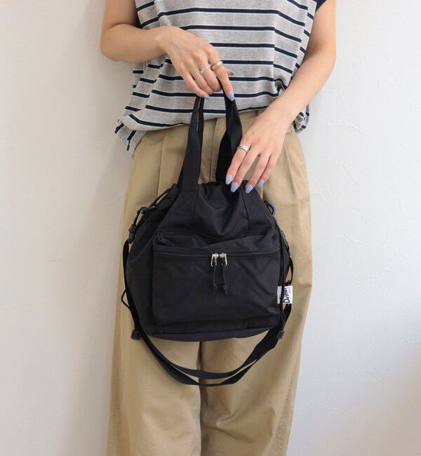 fredy emue「【Drifter/ドリフター】HANDLE POCKET TOTE」|トートバッグ|ブラック