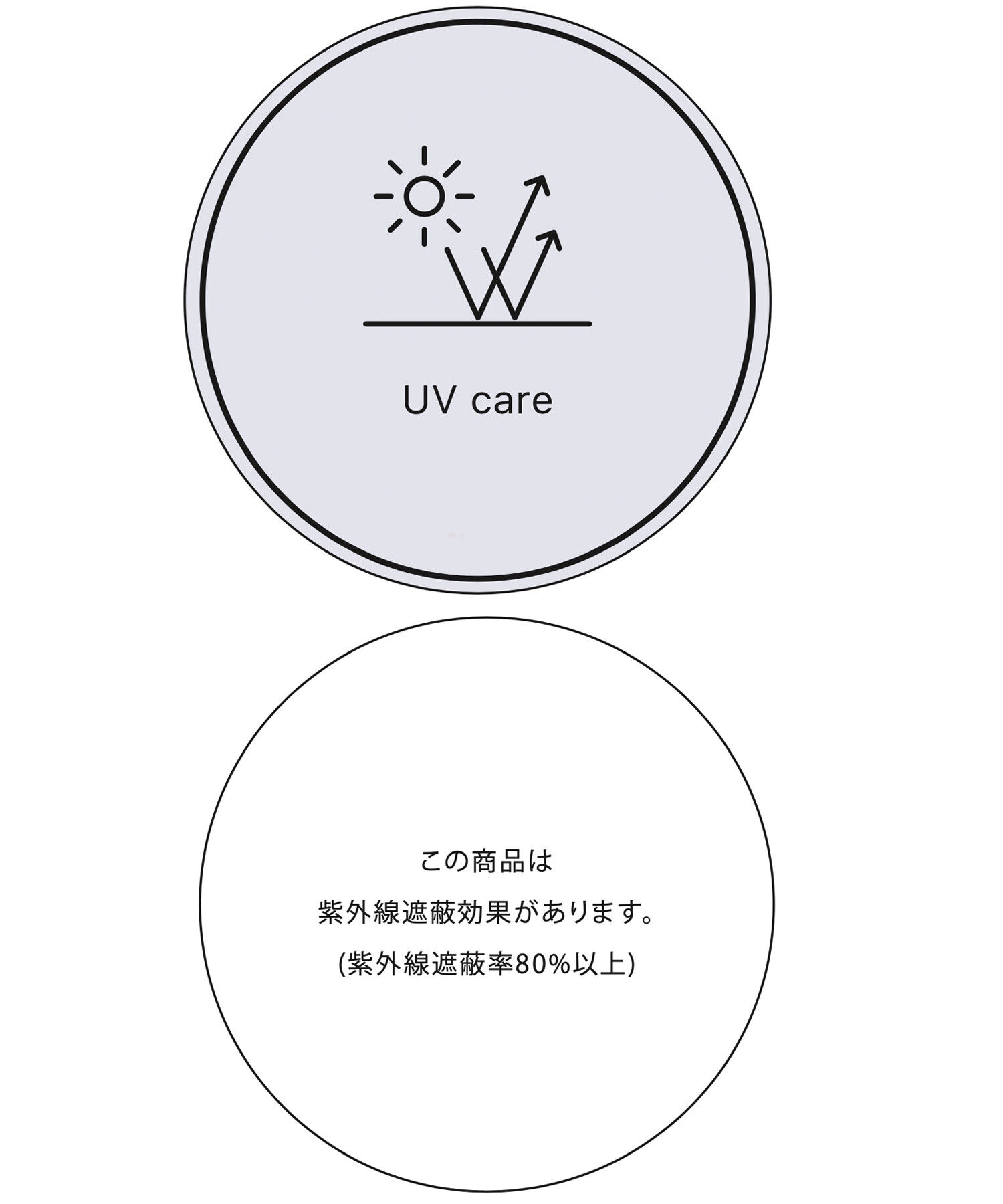VIS「【UVケア・接触冷感】【2WAY】5分袖カーディガン」|カーディガン|