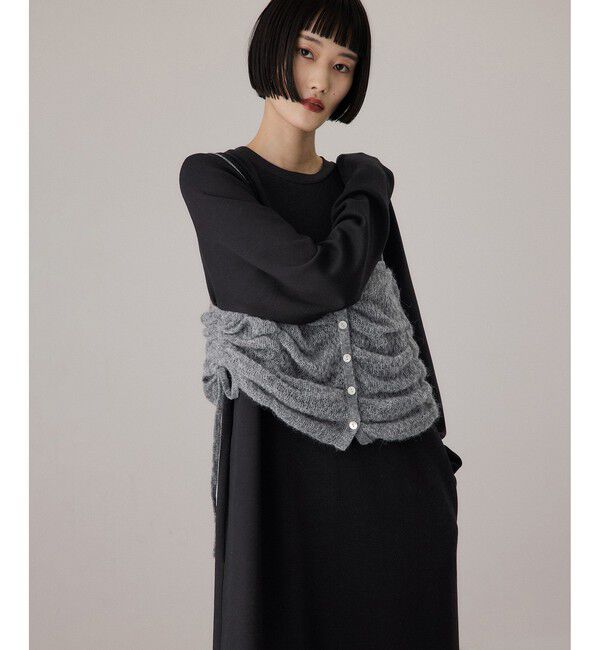 ADAM ET ROPE'「【WEB限定】ニットキャミソールセットワンピース」|ワンピース|