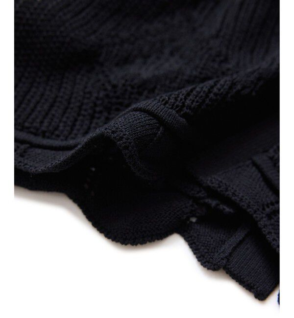 ADAM ET ROPE'「【WEB限定】2wayレースアップカーディガン」|カーディガン|