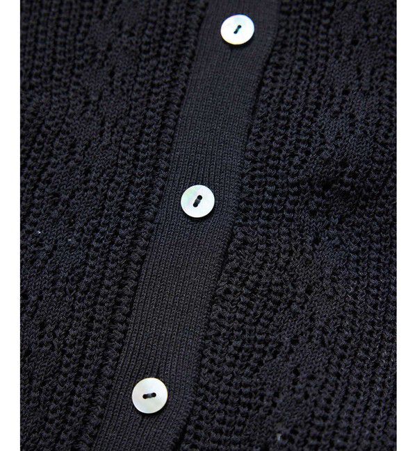 ADAM ET ROPE'「【WEB限定】2wayレースアップカーディガン」|カーディガン|