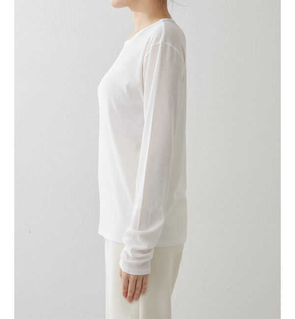  「《インナー使いもおすすめ》【myporter】ロングスリーブTシャツ」|Tシャツ・カットソー|