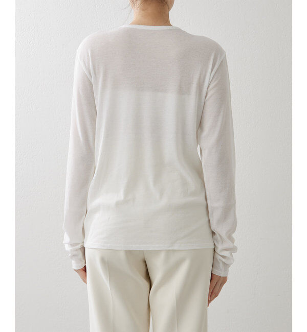  「《インナー使いもおすすめ》【myporter】ロングスリーブTシャツ」|Tシャツ・カットソー|
