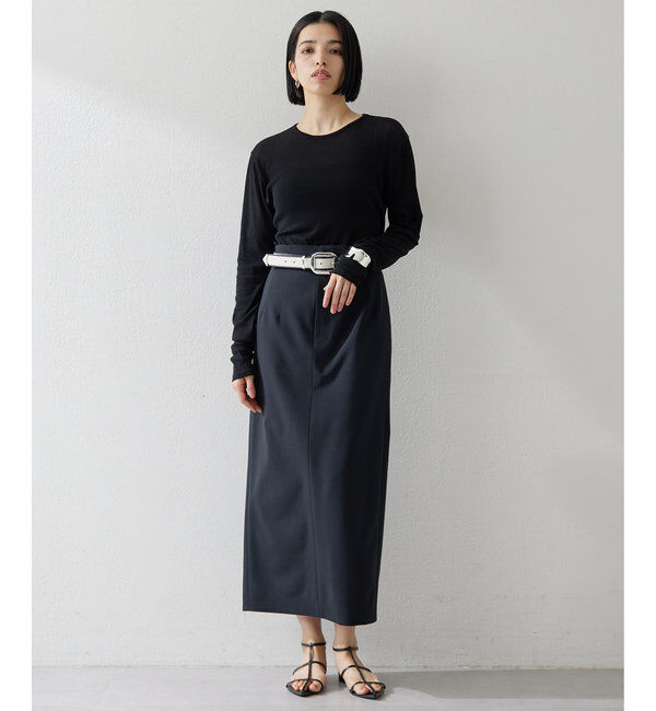  「《インナー使いもおすすめ》【myporter】ロングスリーブTシャツ」|Tシャツ・カットソー|