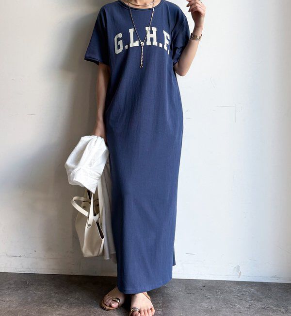  「【WEB限定】ロゴTEEワンピース」|ワンピース|