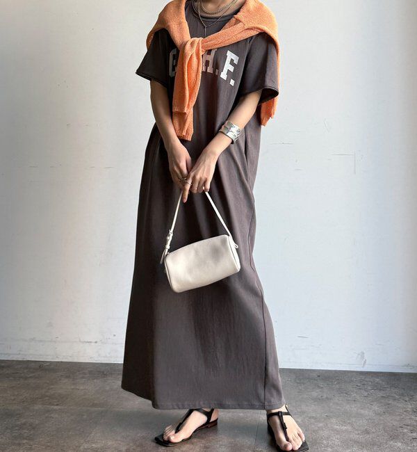  「【WEB限定】ロゴTEEワンピース」|ワンピース|