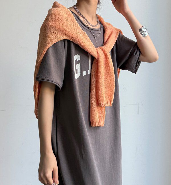  「【WEB限定】ロゴTEEワンピース」|ワンピース|