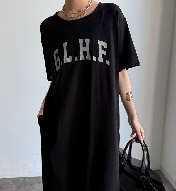  「【WEB限定】ロゴTEEワンピース」|ワンピース|