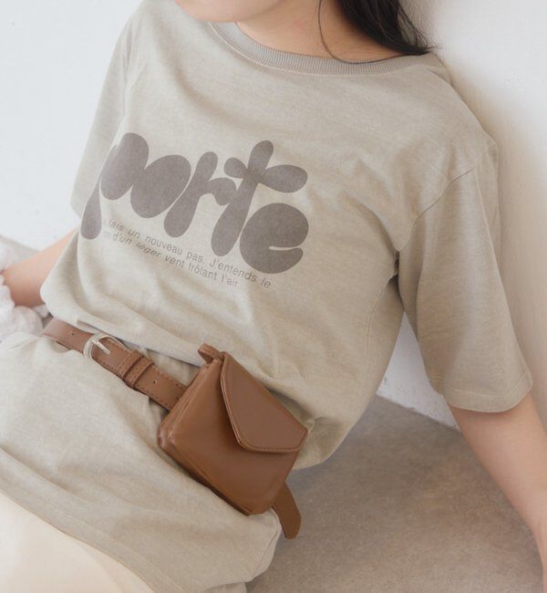  「B ルーズピグメントロゴTEE」|その他|