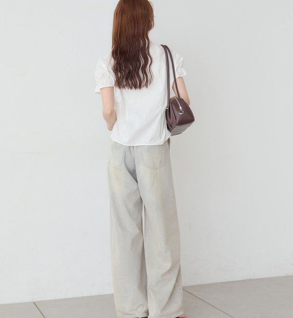  「シャーリングシェイプシャツ」|シャツ・ブラウス|