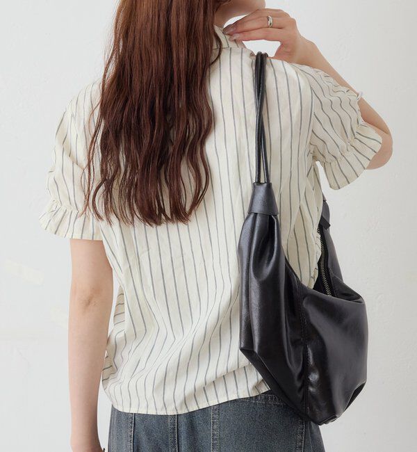  「シャーリングシェイプシャツ」|シャツ・ブラウス|