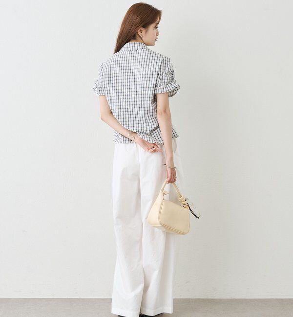  「シャーリングシェイプシャツ」|シャツ・ブラウス|