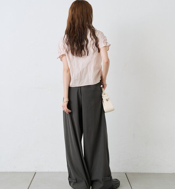  「シャーリングシェイプシャツ」|シャツ・ブラウス|