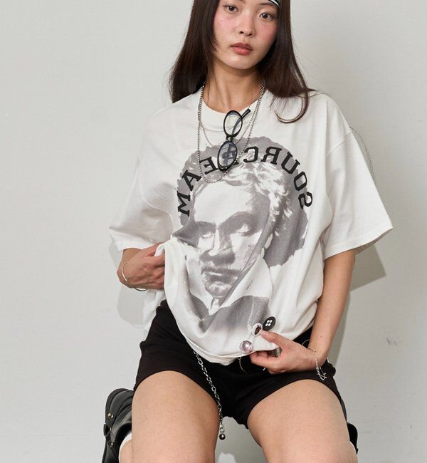  「【Sourcream】偉人TEE」|Tシャツ・カットソー|