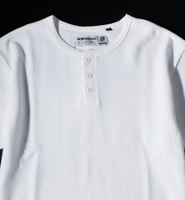  「【Sourcream】ワッフルヘンリーS/STEE」|Tシャツ・カットソー|